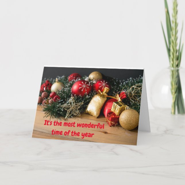 CARTES POUR FÊTES ANNUELLES **JEUX VACANCES** AUX AMIS LES PLUS MERVEILLEUX (Devant)