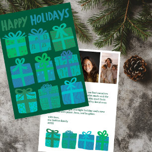Cartes Pour Fêtes Annuelles JEUX VACANCES Cadeaux Noël PERSONNALISÉ 3 Photos