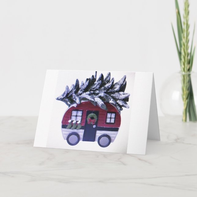 CARTES POUR FÊTES ANNUELLES ***JEUX VACANCES DE NOTRE CAMPER** JOYEZ NOËL (Devant)