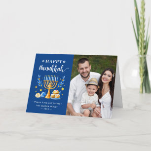 Cartes Pour Fêtes Annuelles Jewish Festive Holidays Happy Hanukkah Photo