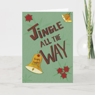 Cartes Pour Fêtes Annuelles Jingle All the Way Noël Rétro