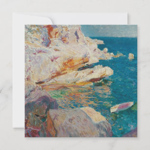 Cartes Pour Fêtes Annuelles Joaquin Sorolla Y Bastida - Rochers À Javea.