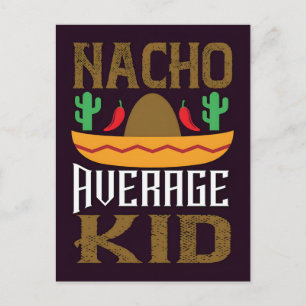 Cartes Pour Fêtes Annuelles Joe nacho moyen mexicain rétro cinq de mayo drôle