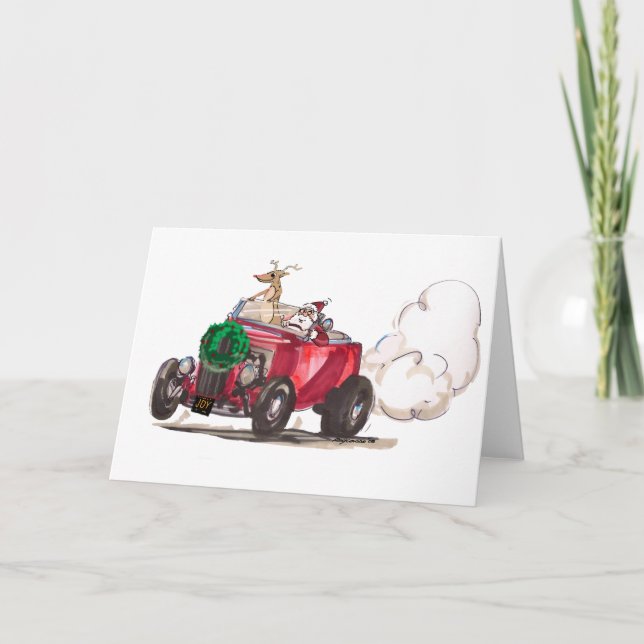 Cartes Pour Fêtes Annuelles joie (Devant)