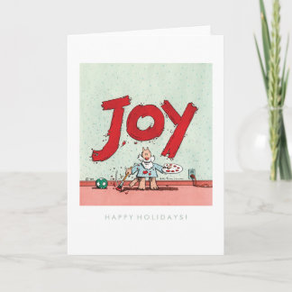 CARTES POUR FÊTES ANNUELLES JOIE