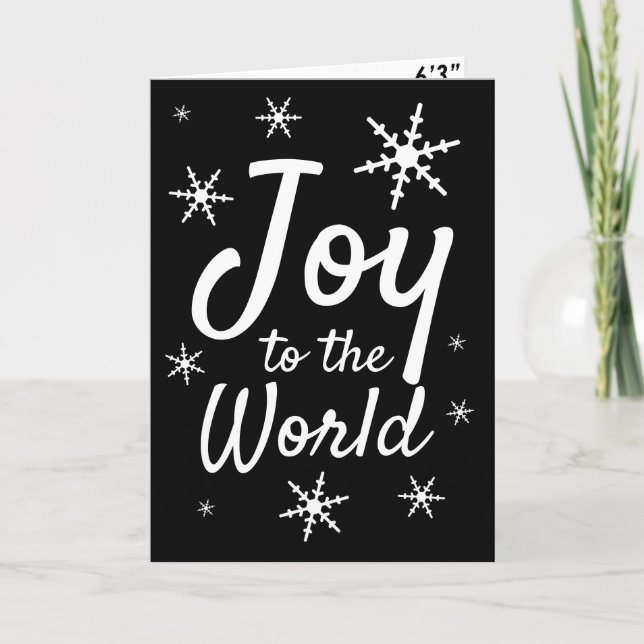Cartes Pour Fêtes Annuelles Joie à la photo drôle d'atout du monde (Devant)