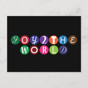 Cartes Pour Fêtes Annuelles Joie Au Monde