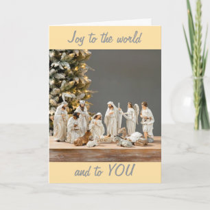 CARTES POUR FÊTES ANNUELLES **JOIE AU MONDE / JOIE À VOUS**