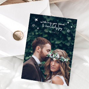 Cartes Pour Fêtes Annuelles Joie Céleste Photo Mariage de Fêtes Religieuses