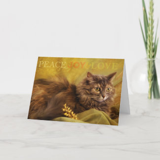 Cartes Pour Fêtes Annuelles Joie d'amour de paix