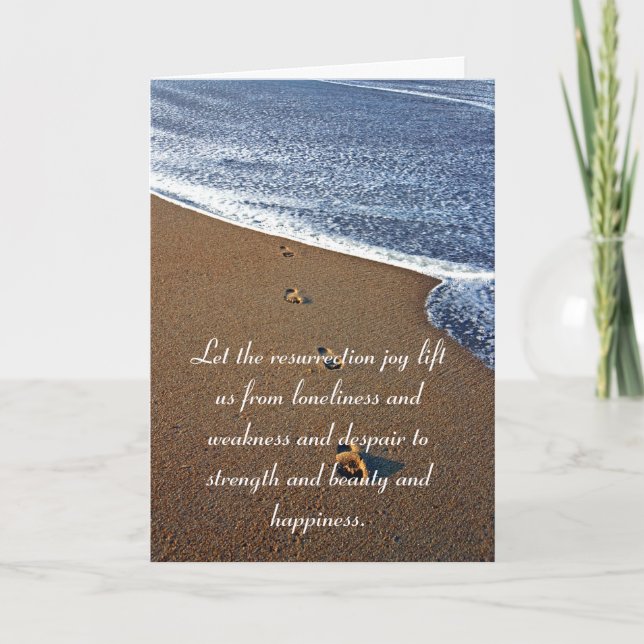 Cartes Pour Fêtes Annuelles Joie de la résurrection (Devant)