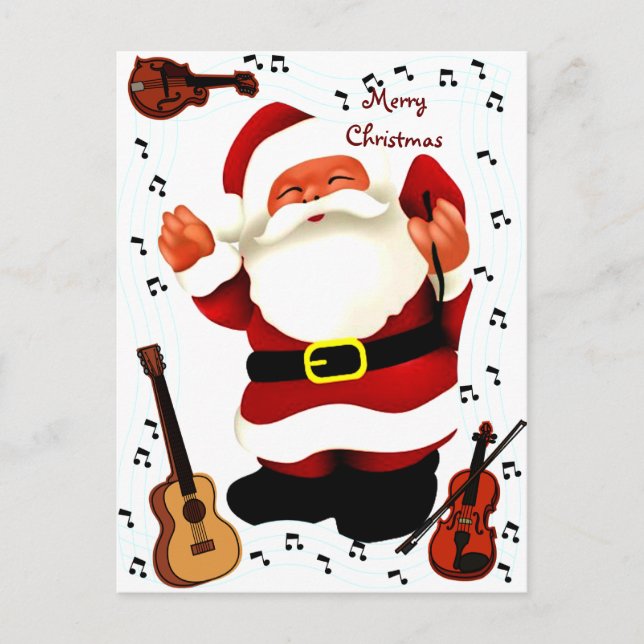 Cartes Pour Fêtes Annuelles Joie de Noël_ (Devant)