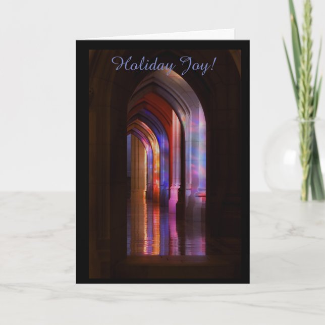 Cartes Pour Fêtes Annuelles Joie de vacances (Devant)