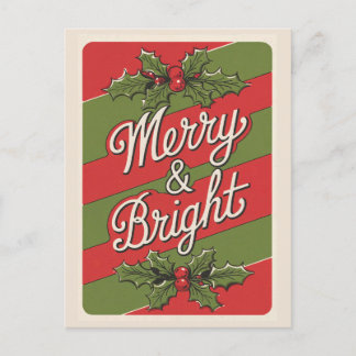 Cartes Pour Fêtes Annuelles Joie festive : Joyeux et lumineux