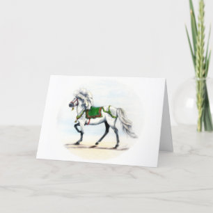 Cartes Pour Fêtes Annuelles Jol Icelandic Horse Holiday