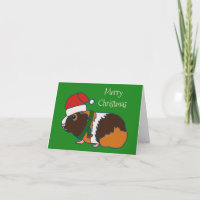 Joli Cochon de Guinée Noël personnalisé