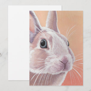 Cartes Pour Fêtes Annuelles Joli lapin