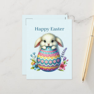 Cartes Pour Fêtes Annuelles Joli lapin de Pâques