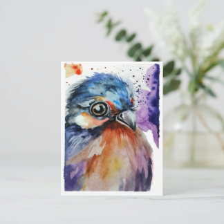 Cartes Pour Fêtes Annuelles Joli oiseau