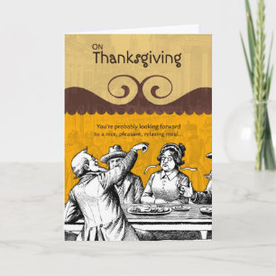 Cartes Pour Fêtes Annuelles Joli Repas Agréable à Thanksgiving