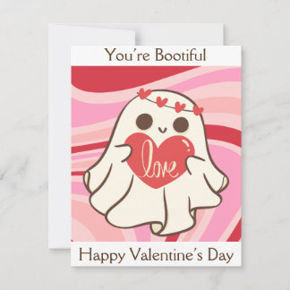 Cartes Pour Fêtes Annuelles Jolie Rétro Vous Êtes Beau Fantôme Saint-Valentin 