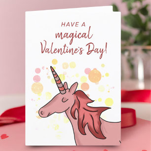 Cartes Pour Fêtes Annuelles Jolie Saint-Valentin de la classe des enfants Lico