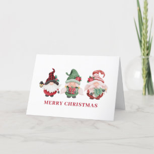 Cartes Pour Fêtes Annuelles Jolis lutins de Noël