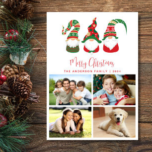 Cartes Pour Fêtes Annuelles Jolis nains joyeux Noël Photo