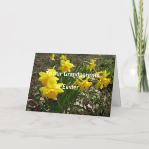 Cartes Pour Fêtes Annuelles Jonquilles pour la salutation de Pâques du