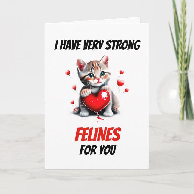 Cartes Pour Fêtes Annuelles Jote calico kitten felines fortes pour vous jeu de (Devant)