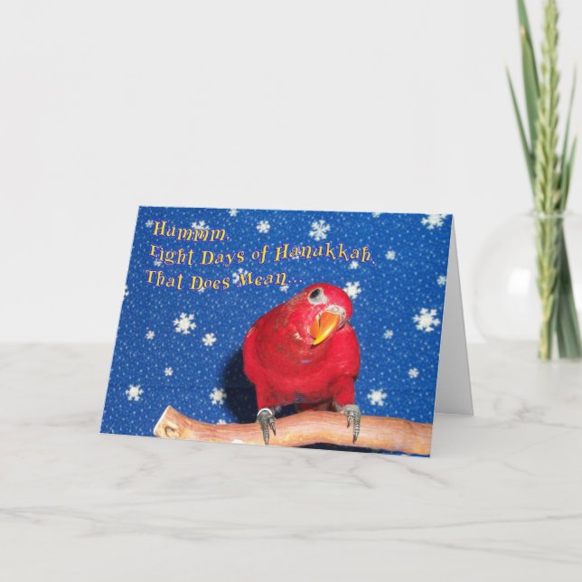 Cartes Pour Fêtes Annuelles Jouets Chew Hanoukka (Devant)