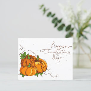 Cartes Pour Fêtes Annuelles Jour Abstrait de Thanksgiving