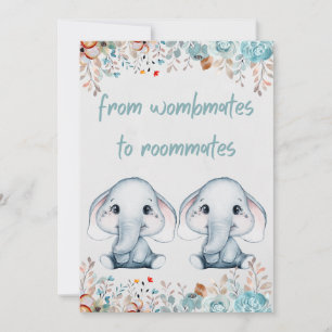 Cartes Pour Fêtes Annuelles Jour d'anniversaire jumeau