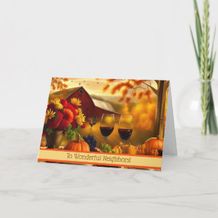 Cartes Pour Fêtes Annuelles Jour de Bon thanksgiving avec pays