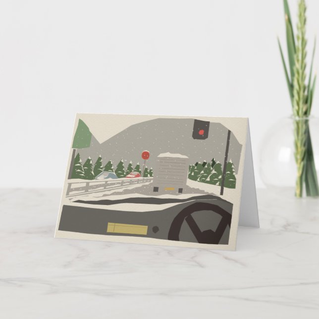 Cartes Pour Fêtes Annuelles Jour de décembre (Devant)