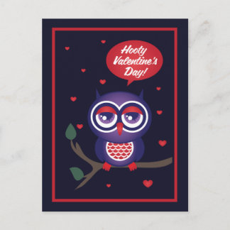Cartes Pour Fêtes Annuelles Jour de Hooty Valentin