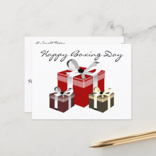 Cartes Pour Fêtes Annuelles Jour de la boxe Cadeau employé