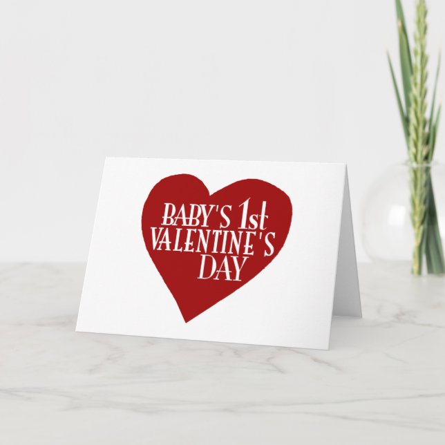 Cartes Pour Fêtes Annuelles Jour de la Saint-Valentin (Devant)