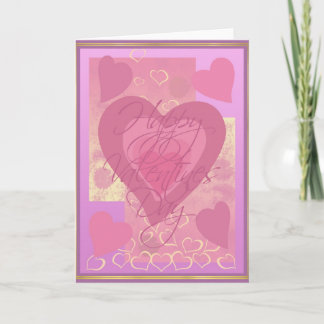 Cartes Pour Fêtes Annuelles Jour de Valentines heureux de coeurs