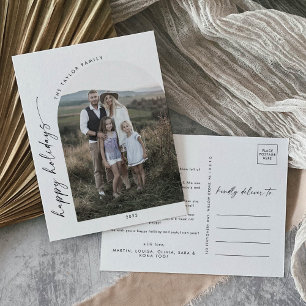 Cartes Pour Fêtes Annuelles Jour des Fêtes de Boho Arch Année d'examen