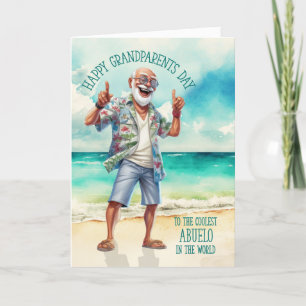 Cartes Pour Fêtes Annuelles Jour des grands-parents d'ABUELO Comme grand-père 