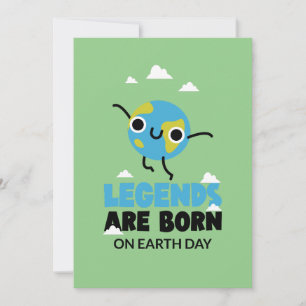Cartes Pour Fêtes Annuelles Jour des terres Anniversaire 22 avril