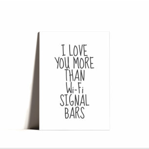 Cartes Pour Fêtes Annuelles Jour des Valentines minimaux de Punny