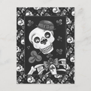 CARTES POUR FÊTES ANNUELLES JOUR DU MORT LEPRECHAUN, ST. L'ÂME DE LA JOURNÉE D