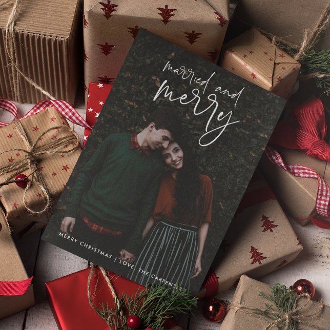 Cartes Pour Fêtes Annuelles Jour férié de Noël photo Budget (Créateur téléchargé)