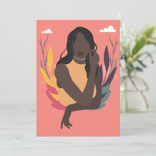 Cartes Pour Fêtes Annuelles Jour Noir de Concept Fun tiré à la main 1/3