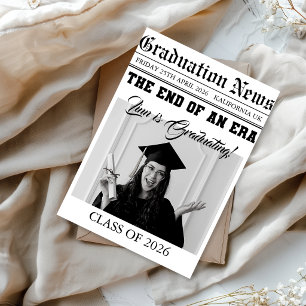 Cartes Pour Fêtes Annuelles Journal de la remise des diplômes