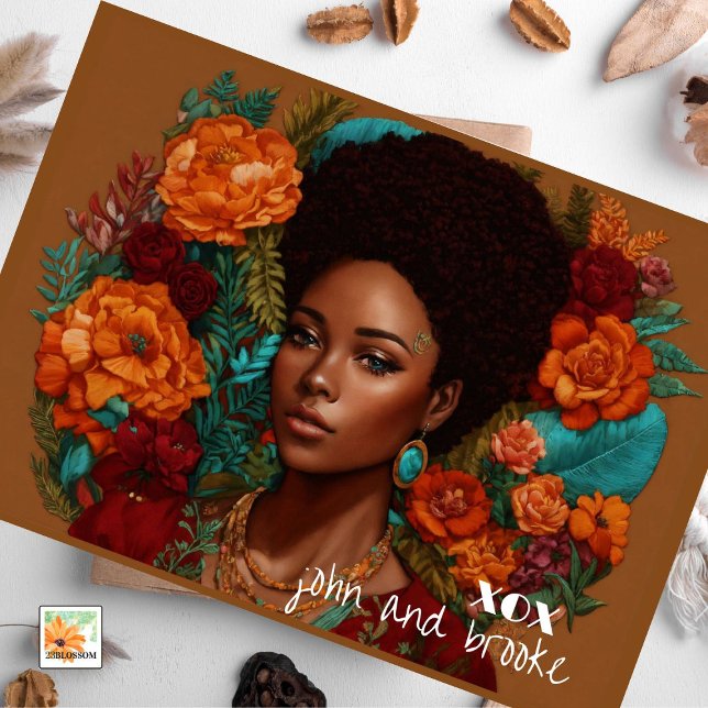 Cartes Pour Fêtes Annuelles journée de mère sincère avec foto et fleurs (Créateur téléchargé)