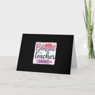 Cartes Pour Fêtes Annuelles Journée des enseignants Enseignant béni