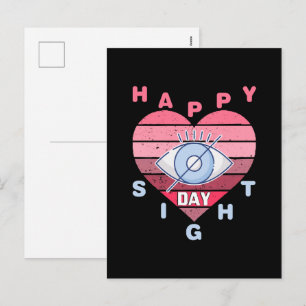 Cartes Pour Fêtes Annuelles Journée Heureuse de la Vue